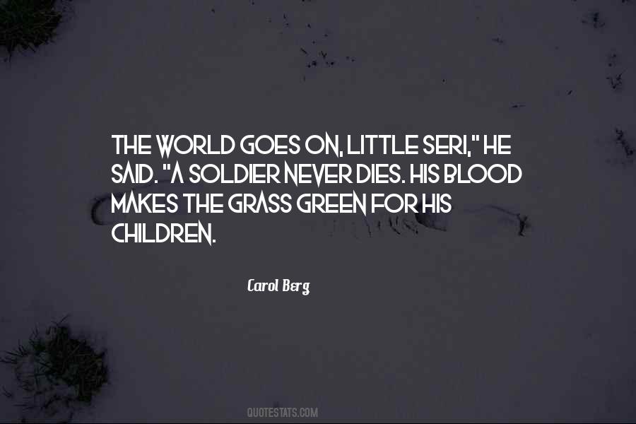 Green Green Grass Quotes #509360