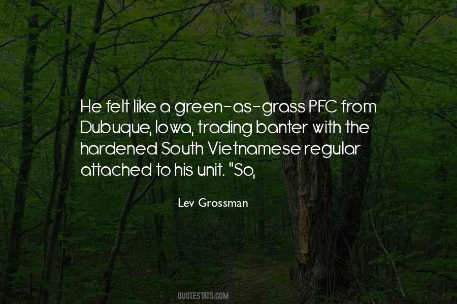 Green Green Grass Quotes #739600