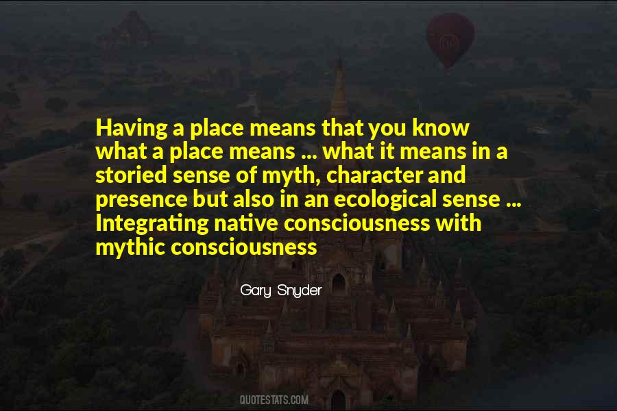 What A Place Quotes #866403
