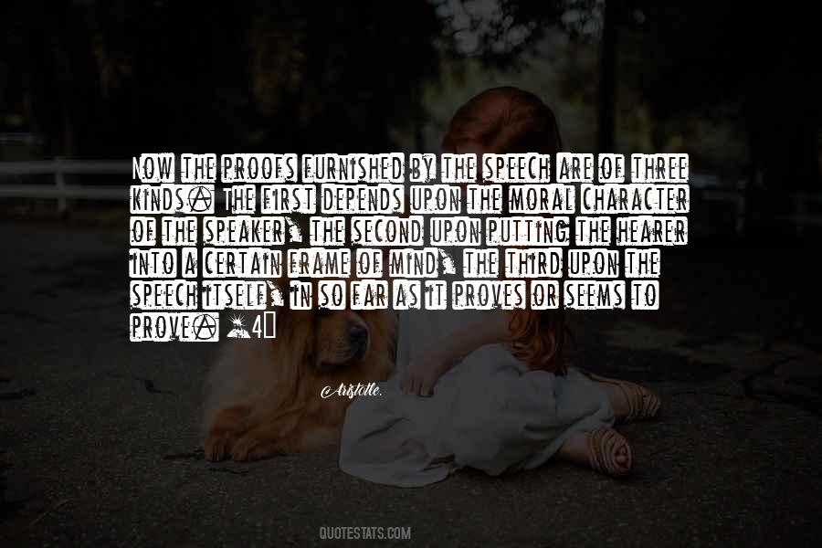 A Speech Of Quotes #150614