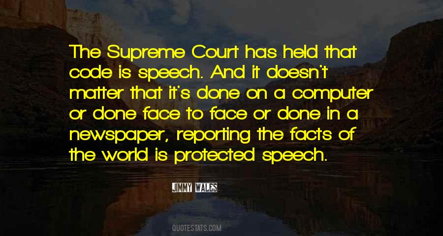 A Speech Of Quotes #160925