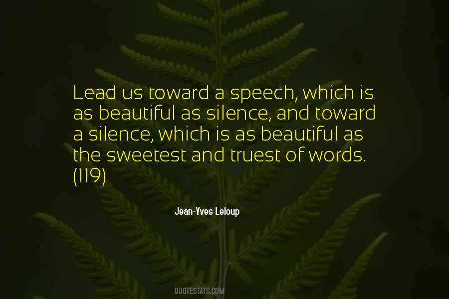A Speech Of Quotes #392521
