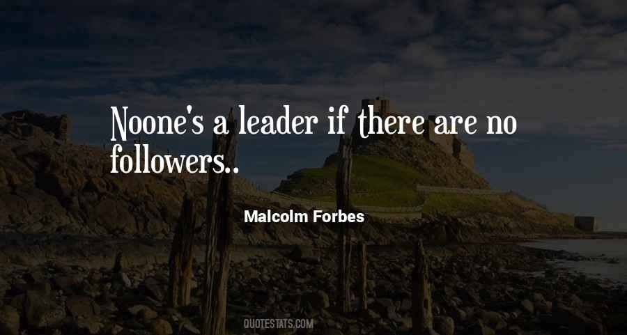 No Leader Quotes #196767