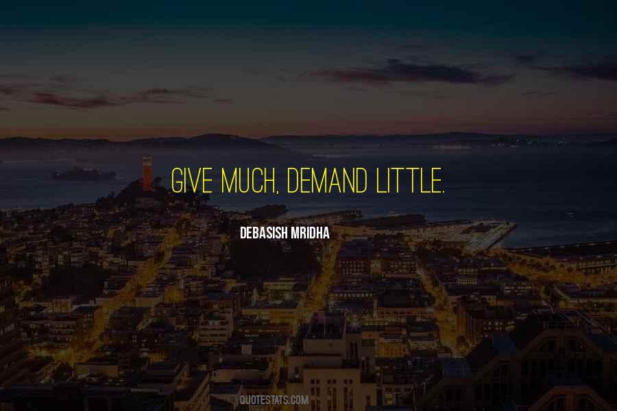 Demand Love Quotes #606630