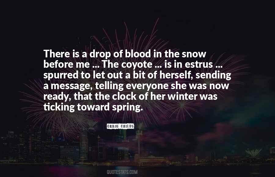 Before The Snow Quotes #1552581
