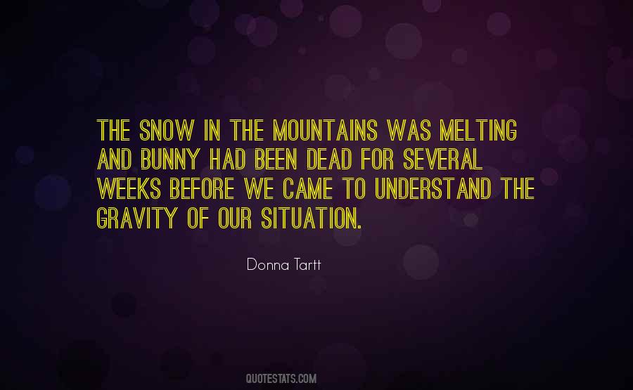 Before The Snow Quotes #53892