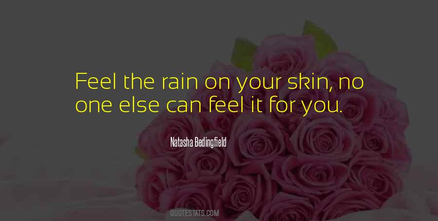 Rain On Quotes #1562804