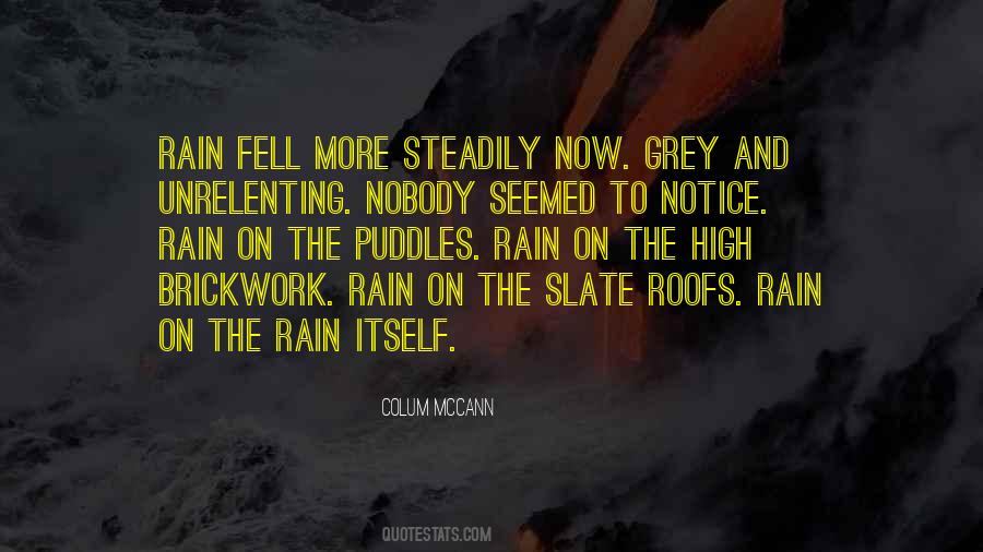 Rain On Quotes #297592