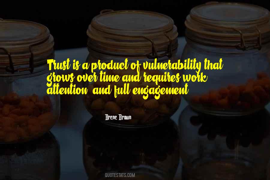 Vulnerability Trust Quotes #526379