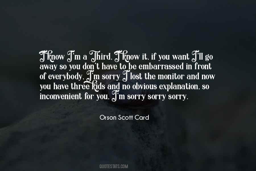 Want To Be Lost Quotes #1394148