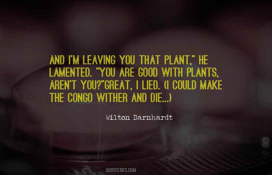Plants With Quotes #572489