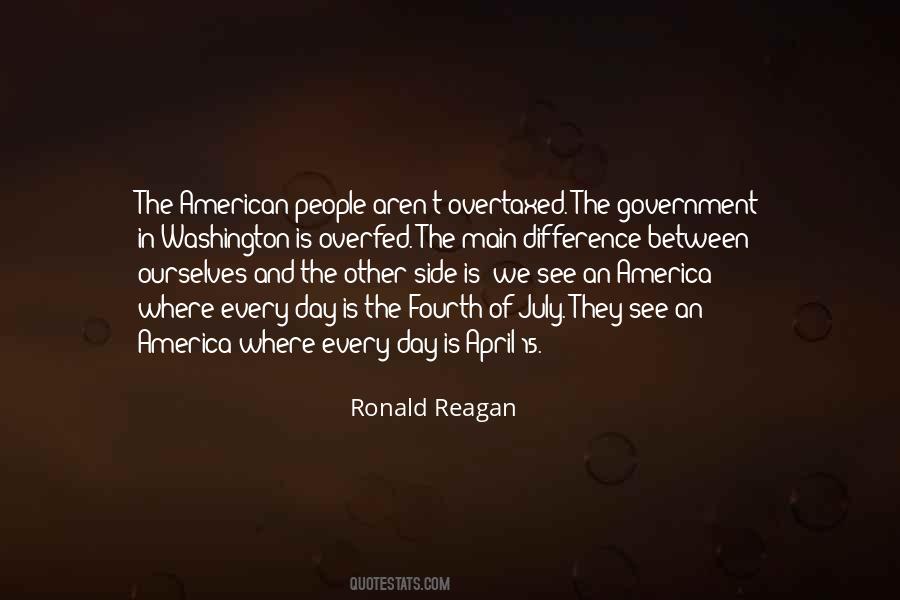 Ronald Reagan America Quotes #1056355