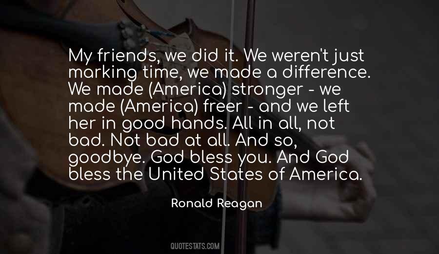 Ronald Reagan America Quotes #1156931