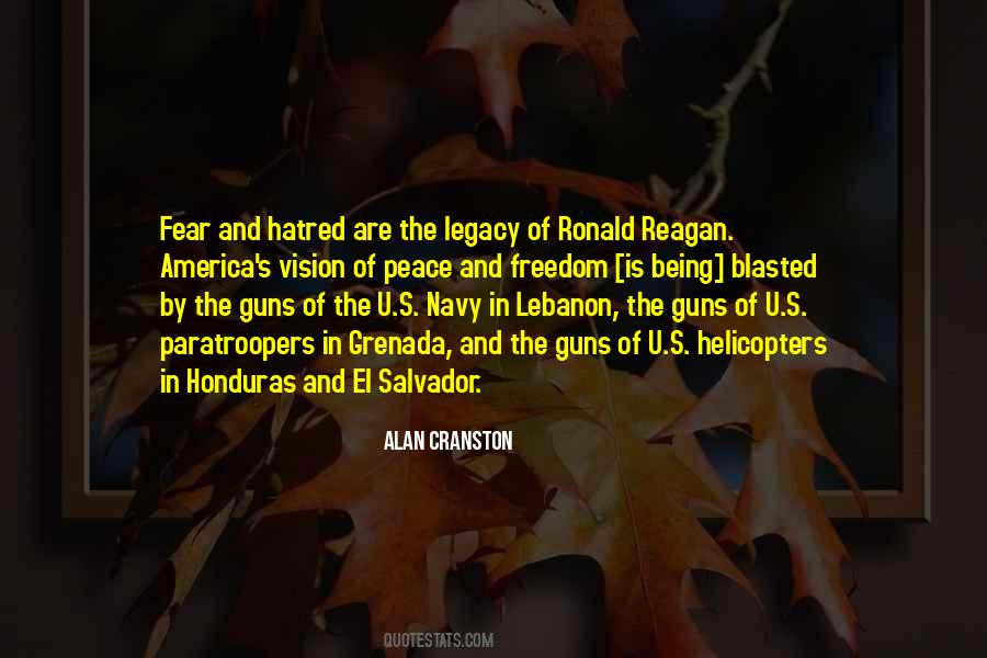 Ronald Reagan America Quotes #1494860