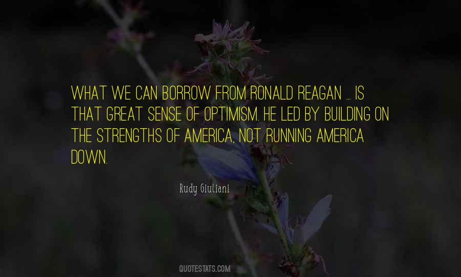 Ronald Reagan America Quotes #173874