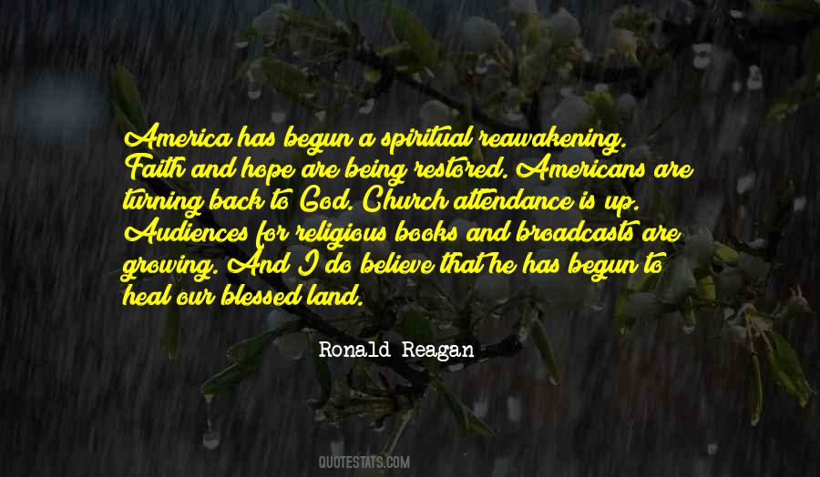 Ronald Reagan America Quotes #551252