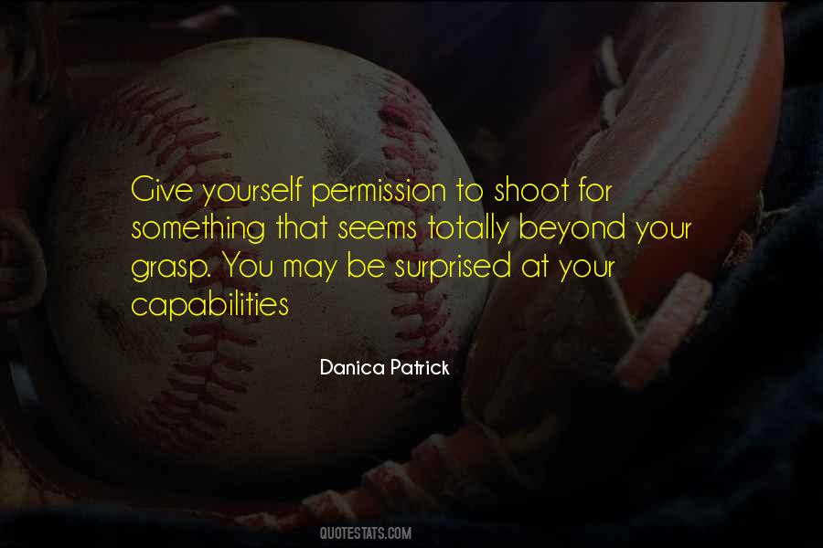 Quotes About Giving Yourself Permission #1839125