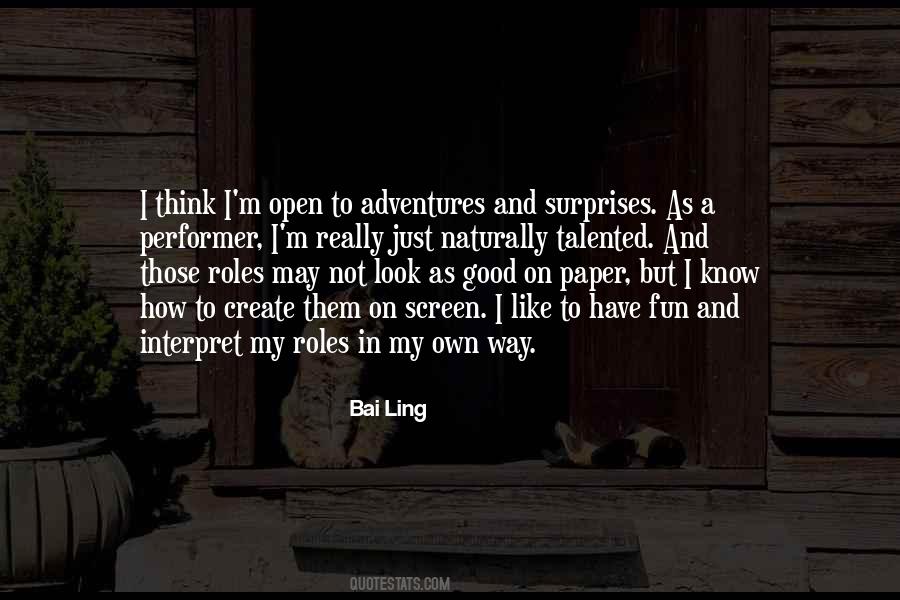 Good On Paper Quotes #1538852
