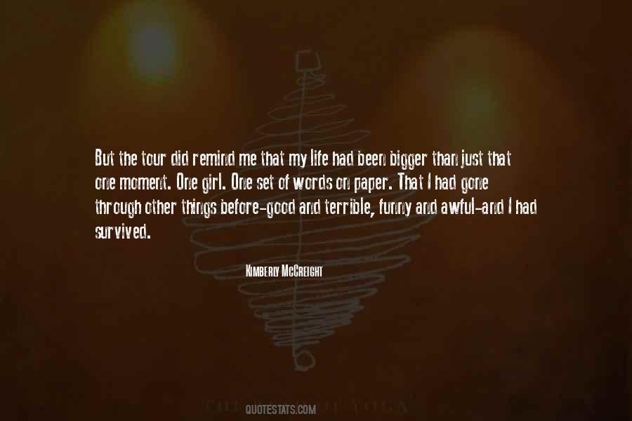 Good On Paper Quotes #1651194