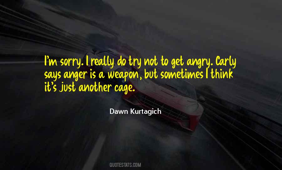 Not To Get Angry Quotes #1347159
