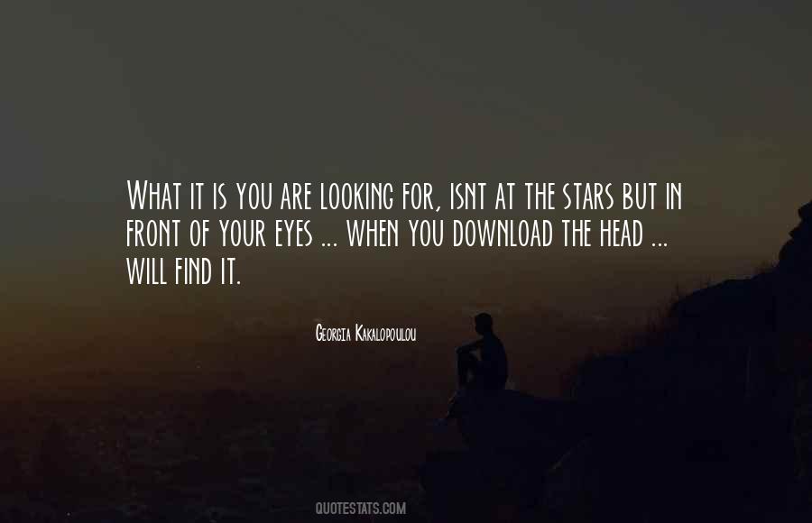 Looking You In The Eyes Quotes #743356