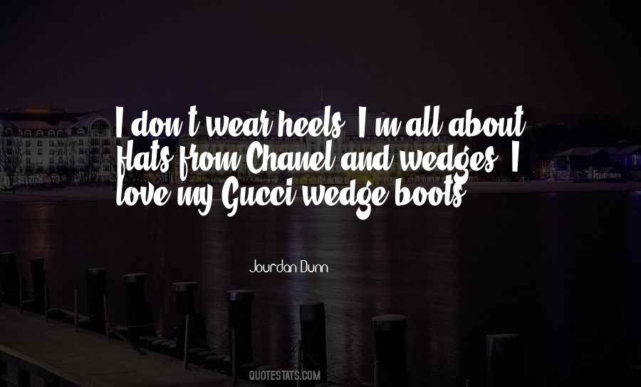 Wedge Heels Quotes #1764223
