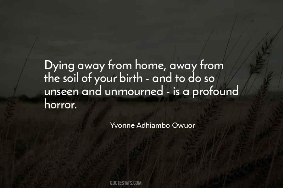 Home Away Quotes #497711
