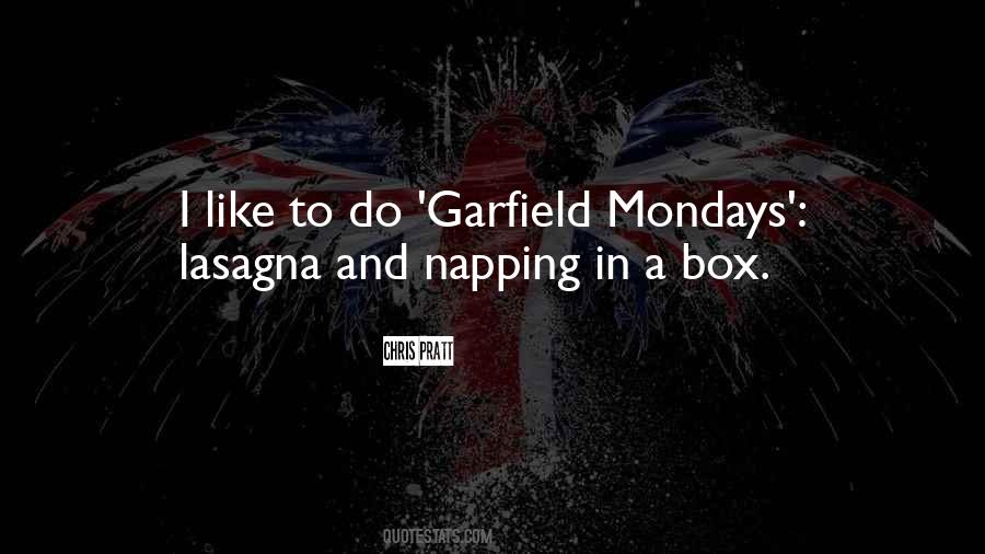 Garfield Mondays Quotes #1238917