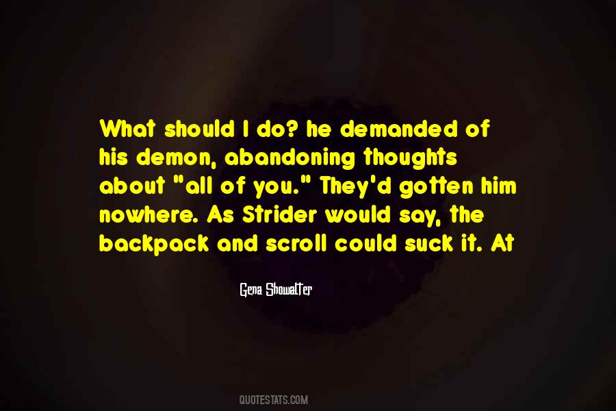 What Should I Say Quotes #987869