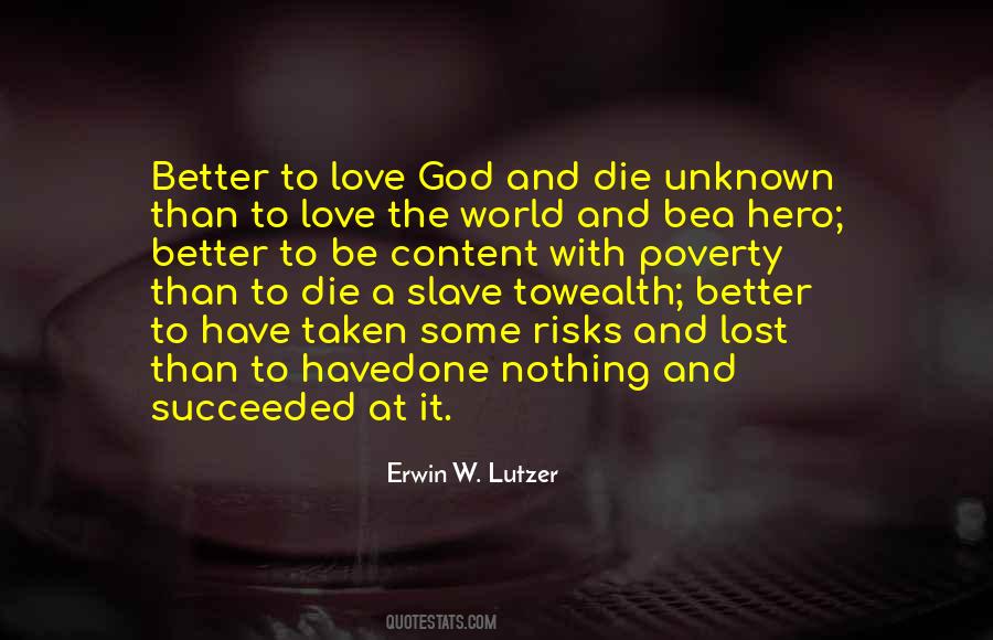 Better To Love And Lost Quotes #1258056