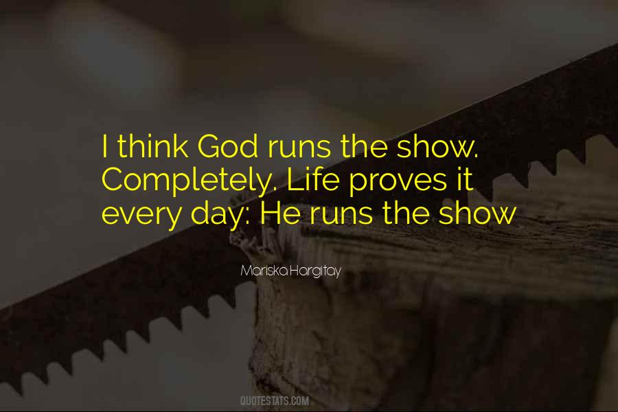 Think God Quotes #1042963