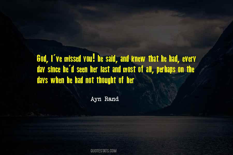 Since I Knew You Quotes #627749