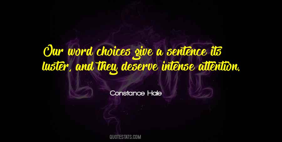 Quotes About Giving Your Word #206913