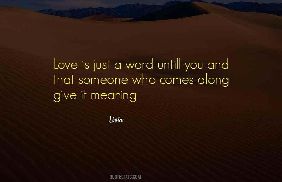 Quotes About Giving Your Word #529691