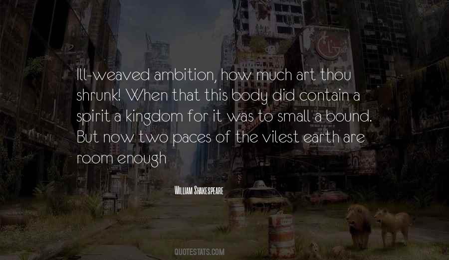 Small Body Quotes #1270429