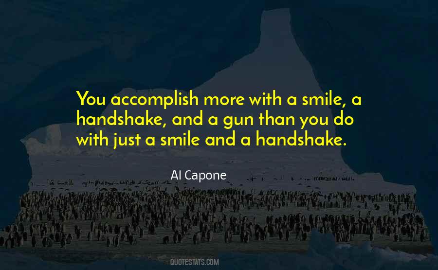 Smile And A Gun Quotes #977195