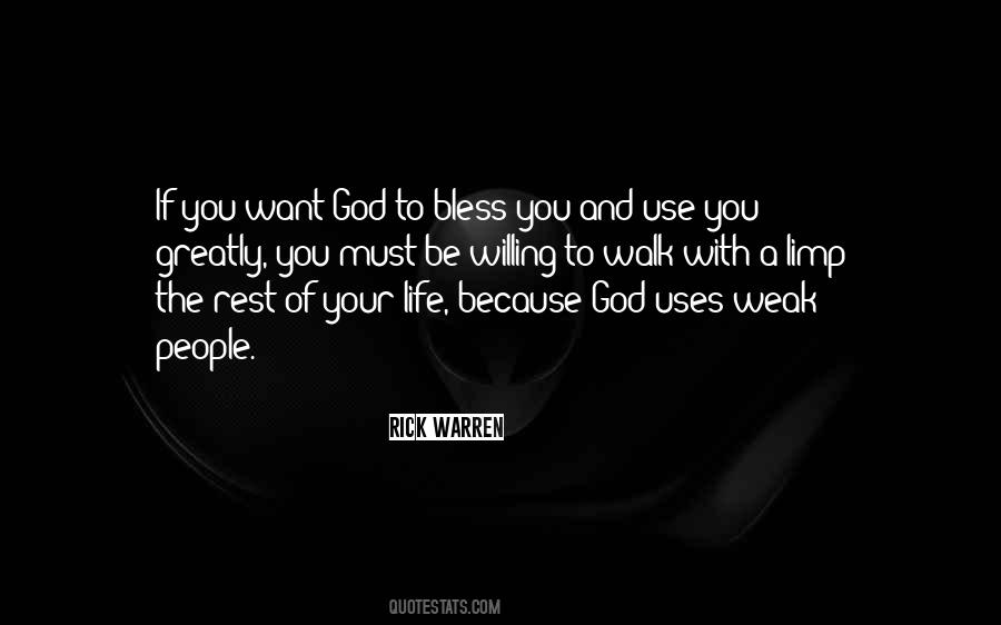 Bless God Quotes #1702358