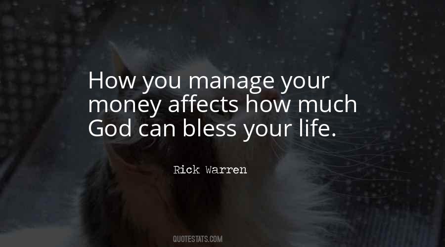 Bless God Quotes #70636