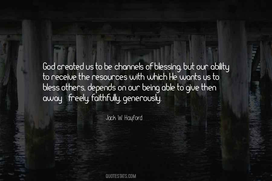 Bless God Quotes #939646