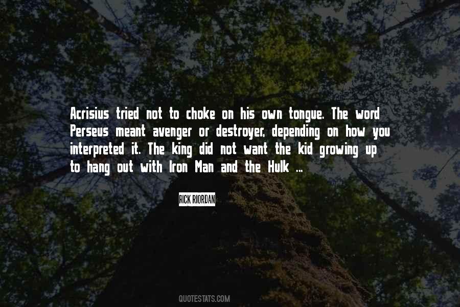 Hang It Up Quotes #1016363