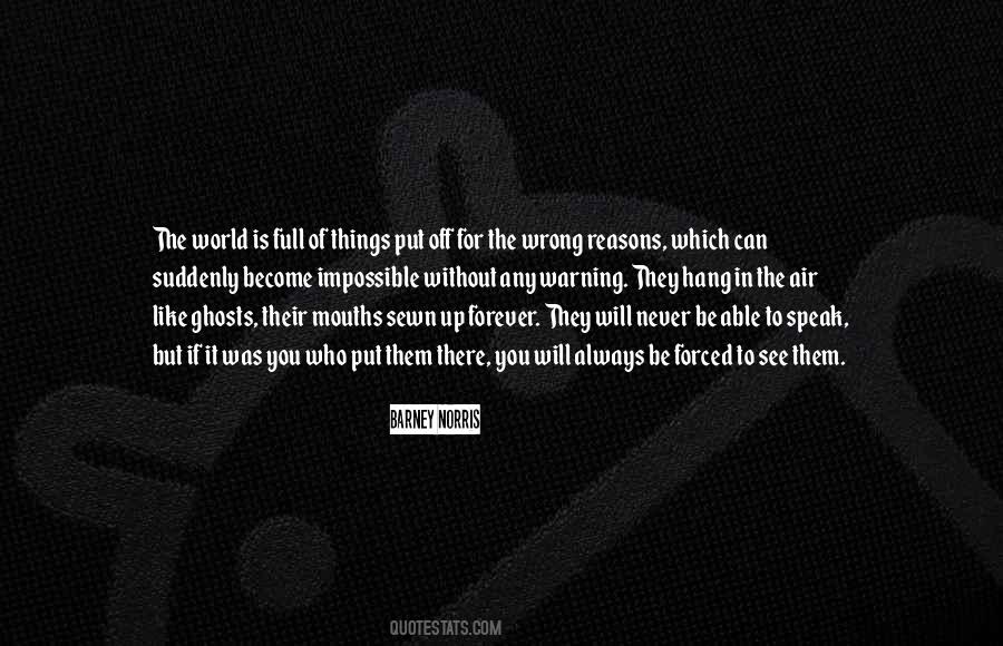 Hang It Up Quotes #581675