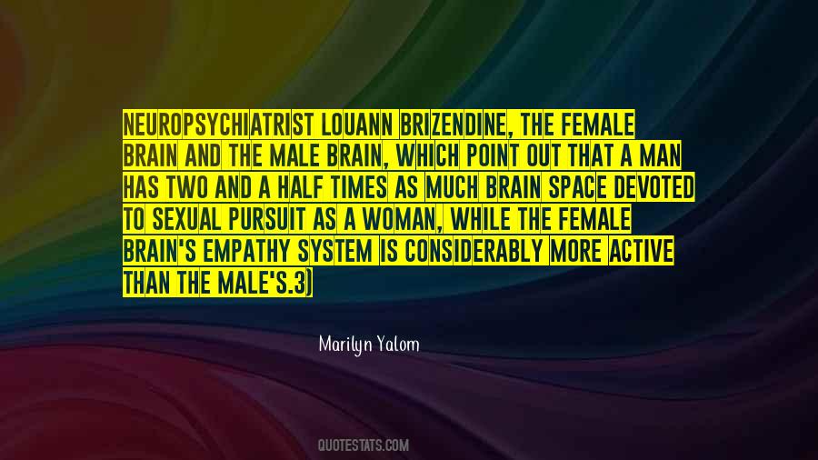 The Male Brain Quotes #1788112