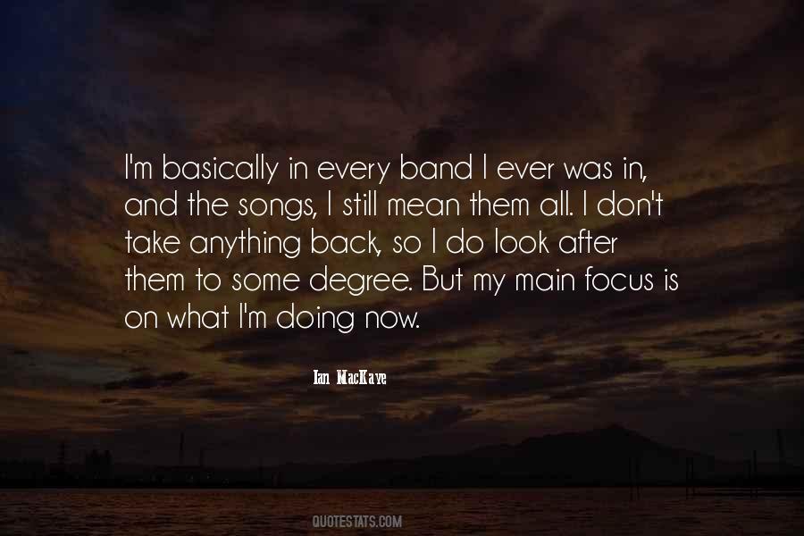 Back To Focus Quotes #1544747