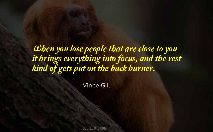 Back To Focus Quotes #1574510