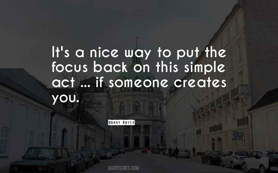 Back To Focus Quotes #169267