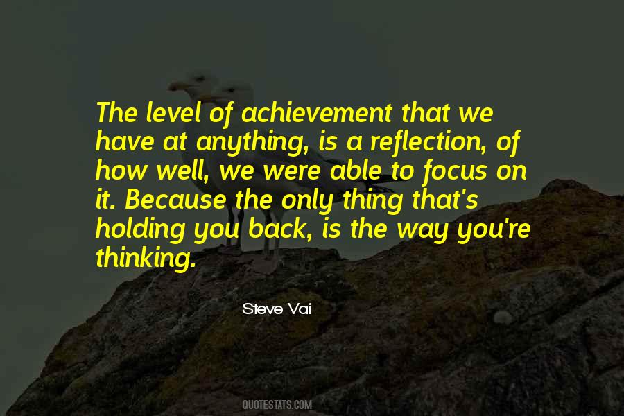Back To Focus Quotes #1867412