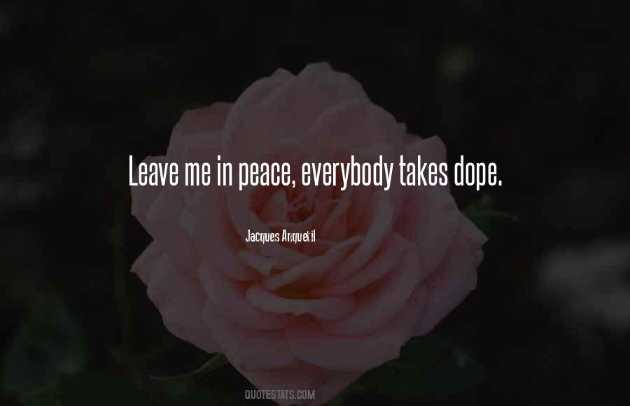 In Peace Quotes #1211394