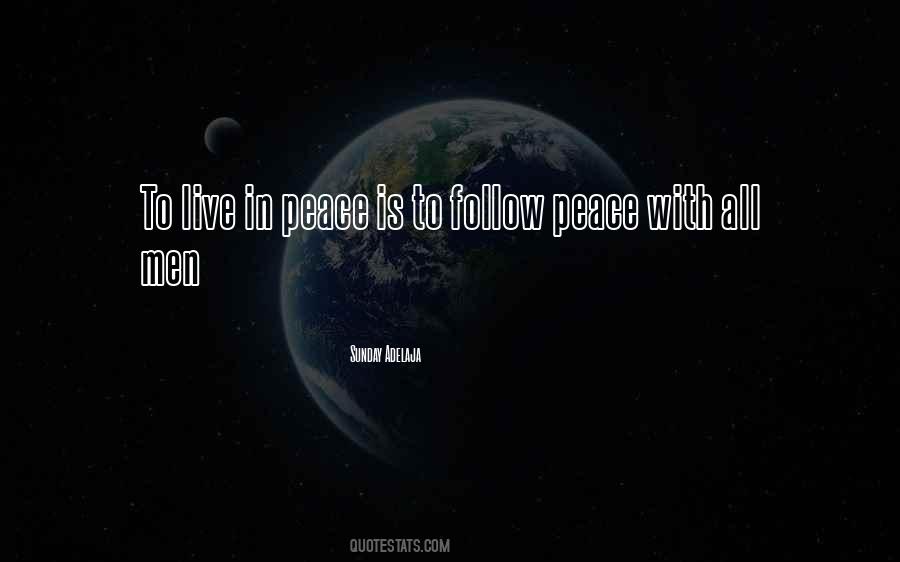 In Peace Quotes #1413444