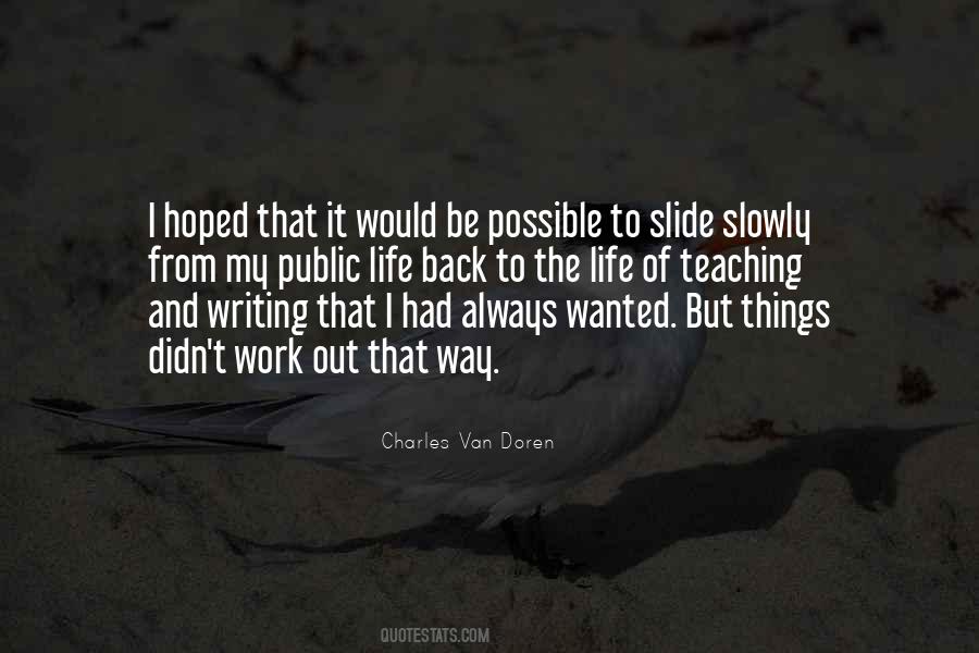 Back To Teaching Quotes #1120248