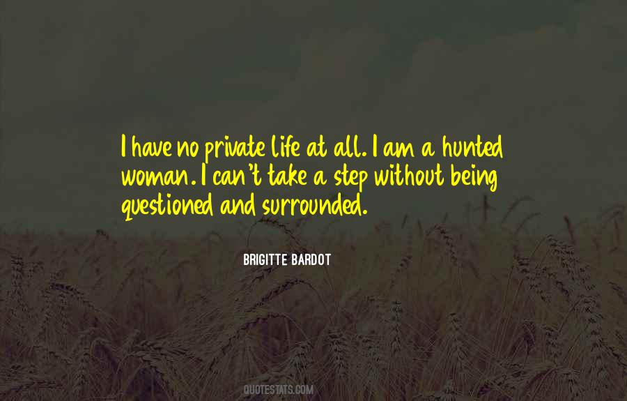 Private Woman Quotes #724502